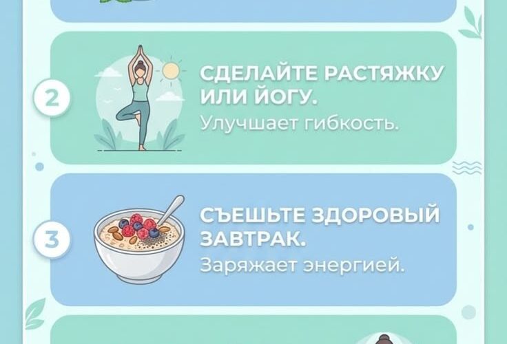 5 Утренних привычек для долголетия: мой месяц эксперимента