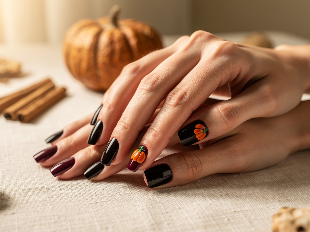 Manicure na Halloween: 7 wzorów, które zrobisz w domu w jeden wieczór